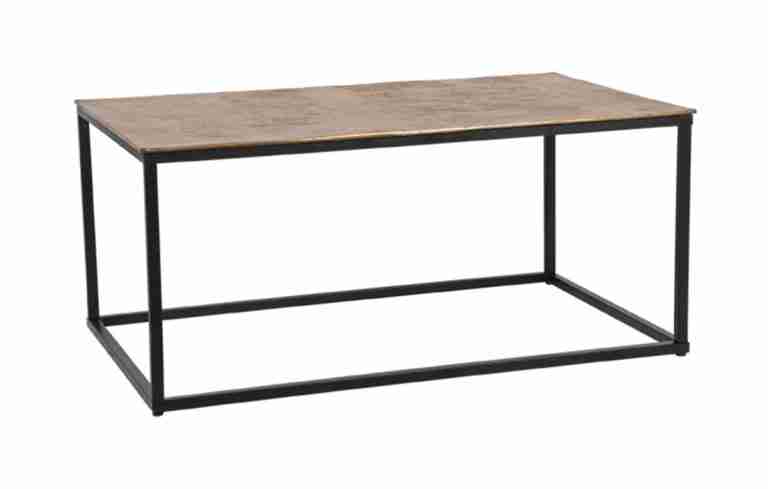 LABEL51 Salontafel 'Pride' 100 x 60cm, kleur Antiek Goud
