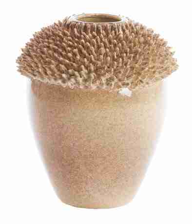 Light & Living Vaas 'Sangku' Keramiek, kleur Taupe