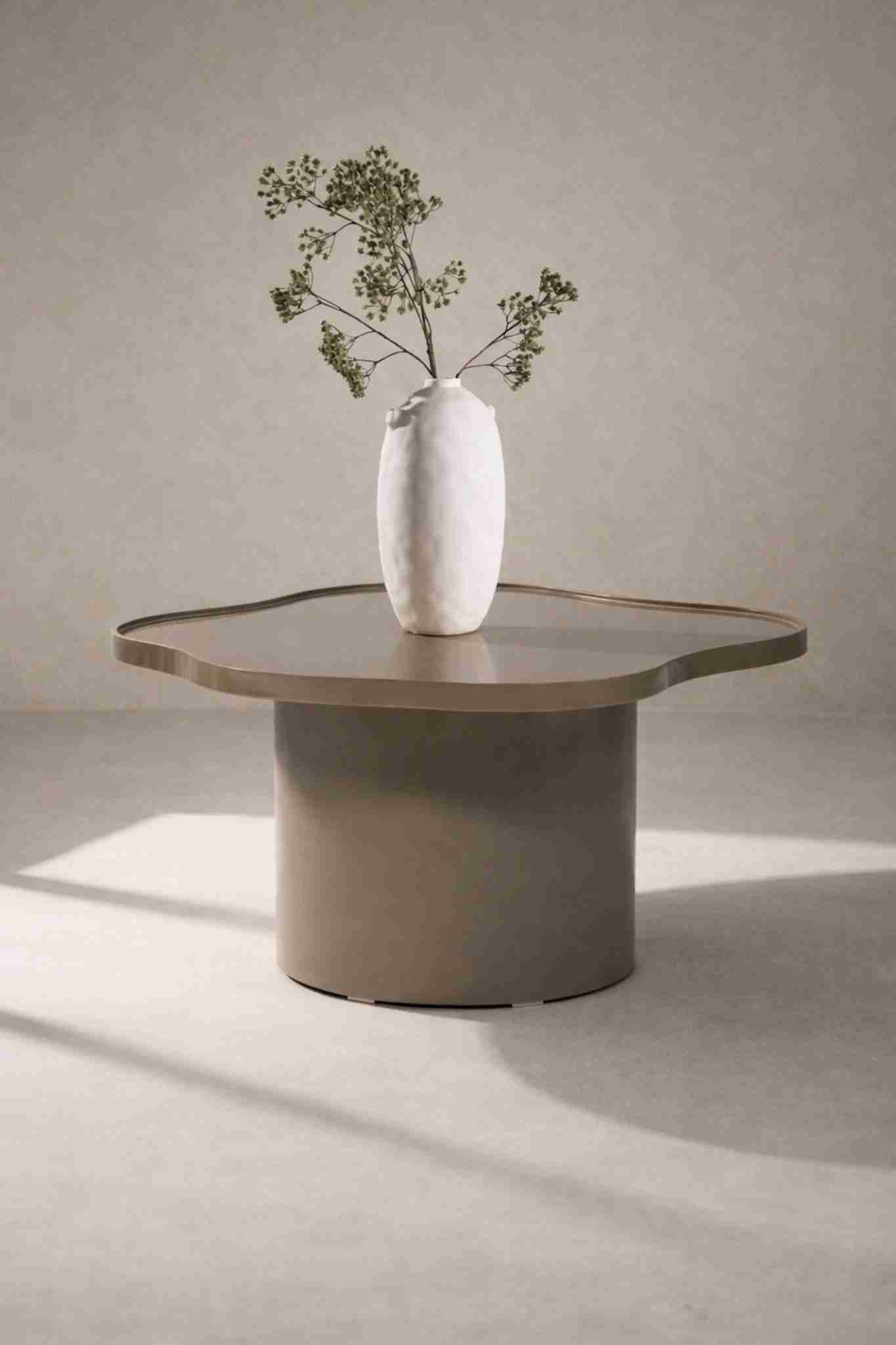 Nohr Organische Salontafel Ilene 90cm - Bruin