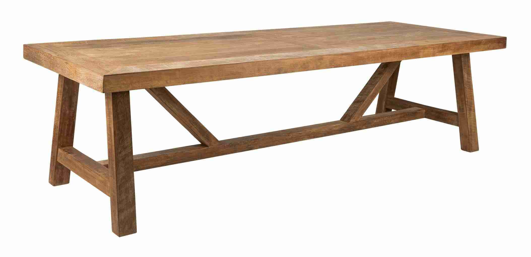 DTP Home Eettafel 'Monastery' Teakhout, 280 x 100cm