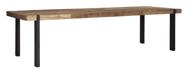 DTP Home Eettafel 'Beam' Teakhout, 300 x 100cm, kleur Naturel