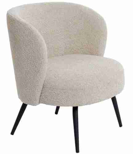 Light & Living Fauteuil 'Dieyda' Bouclé, kleur Beige