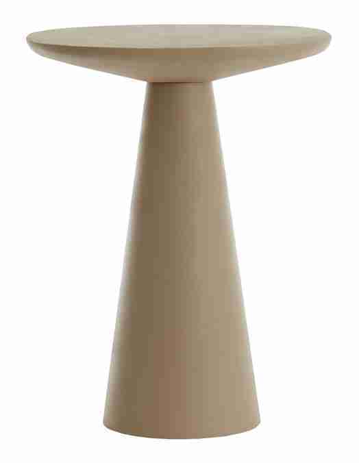 Light & Living Bijzettafel 'Abala' 45cm, kleur Mat Lichtgrijs