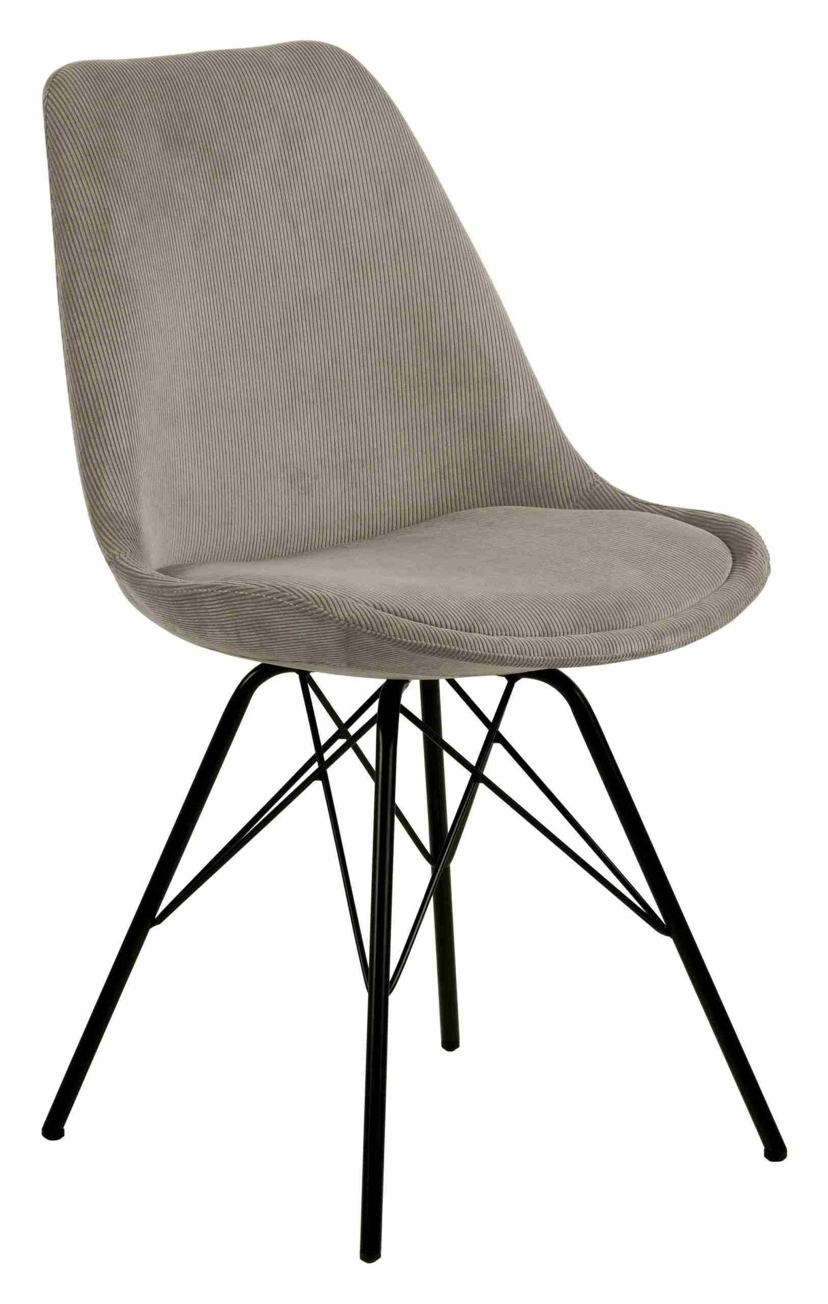 Bendt Eetkamerstoel 'Liva' Rib, kleur Beige
