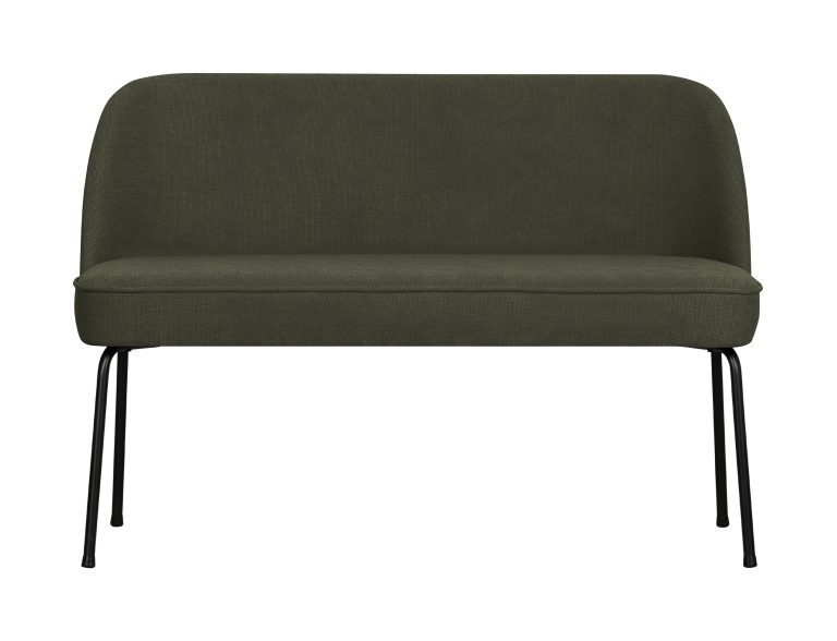 WOOOD Eetkamerbank 'Vogue' Woven, kleur Warm Groen