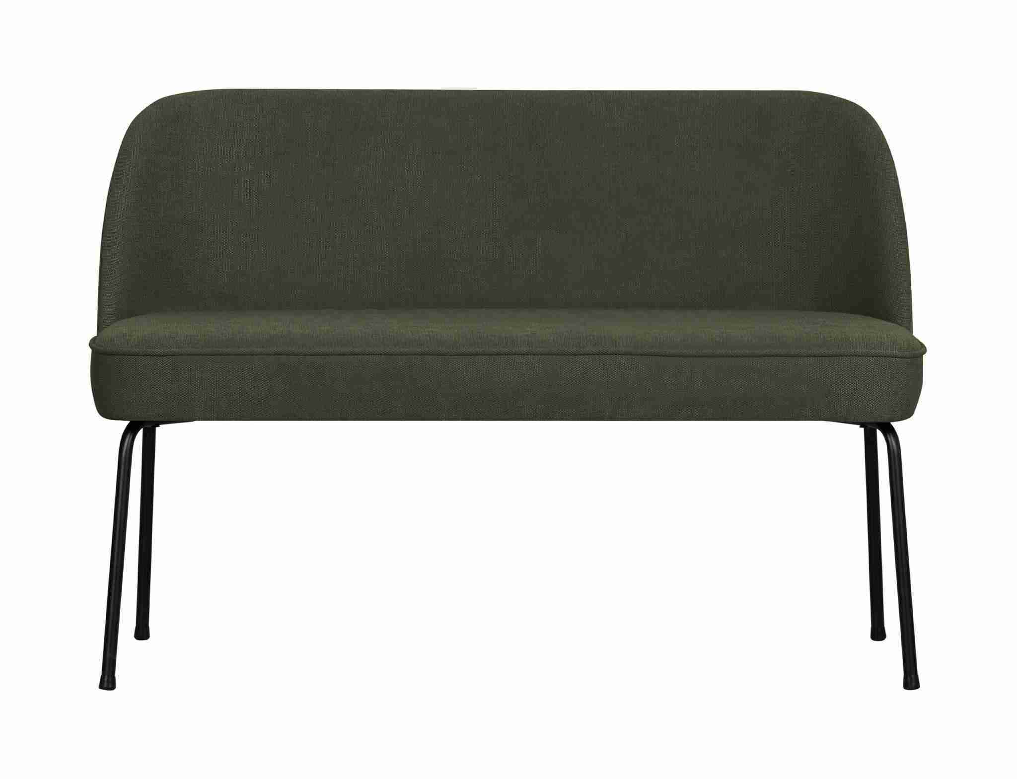 WOOOD Eetkamerbank 'Vogue' Woven, kleur Warm Groen