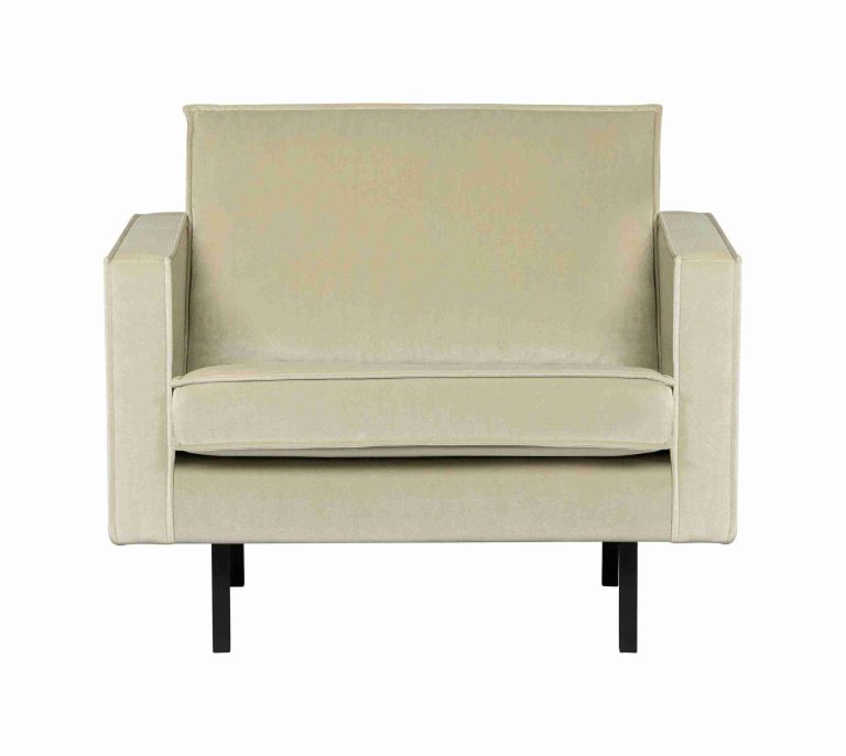 WOOOD Fauteuil 'Rodeo' Velvet, kleur Pistache