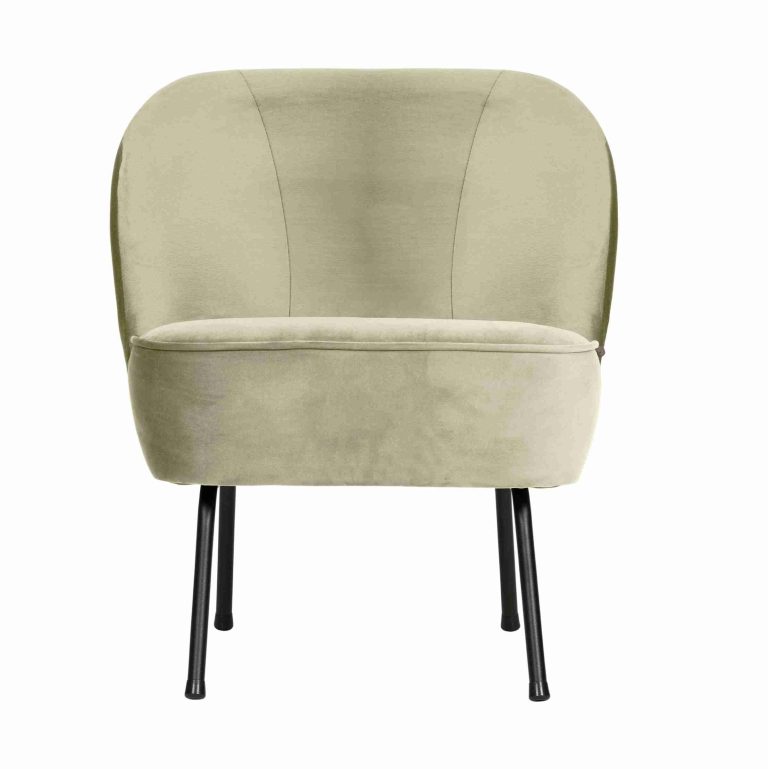WOOOD Fauteuil 'Vogue' Velvet, kleur Pistache