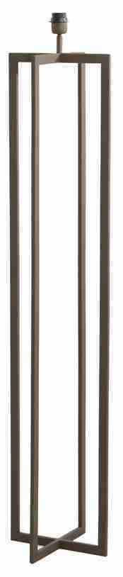 Light & Living Vloerlamp 'Mace' 140cm, kleur Bruin (excl. kap)