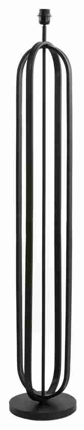 Light & Living Vloerlamp 'Aster' 140cm hoog, kleur Mat Zwart