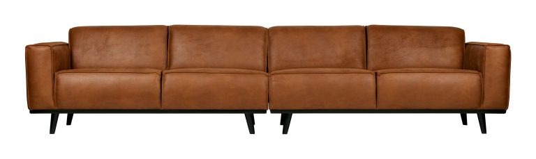 WOOOD Bank 'Statement' XL4-zits, kleur Cognac