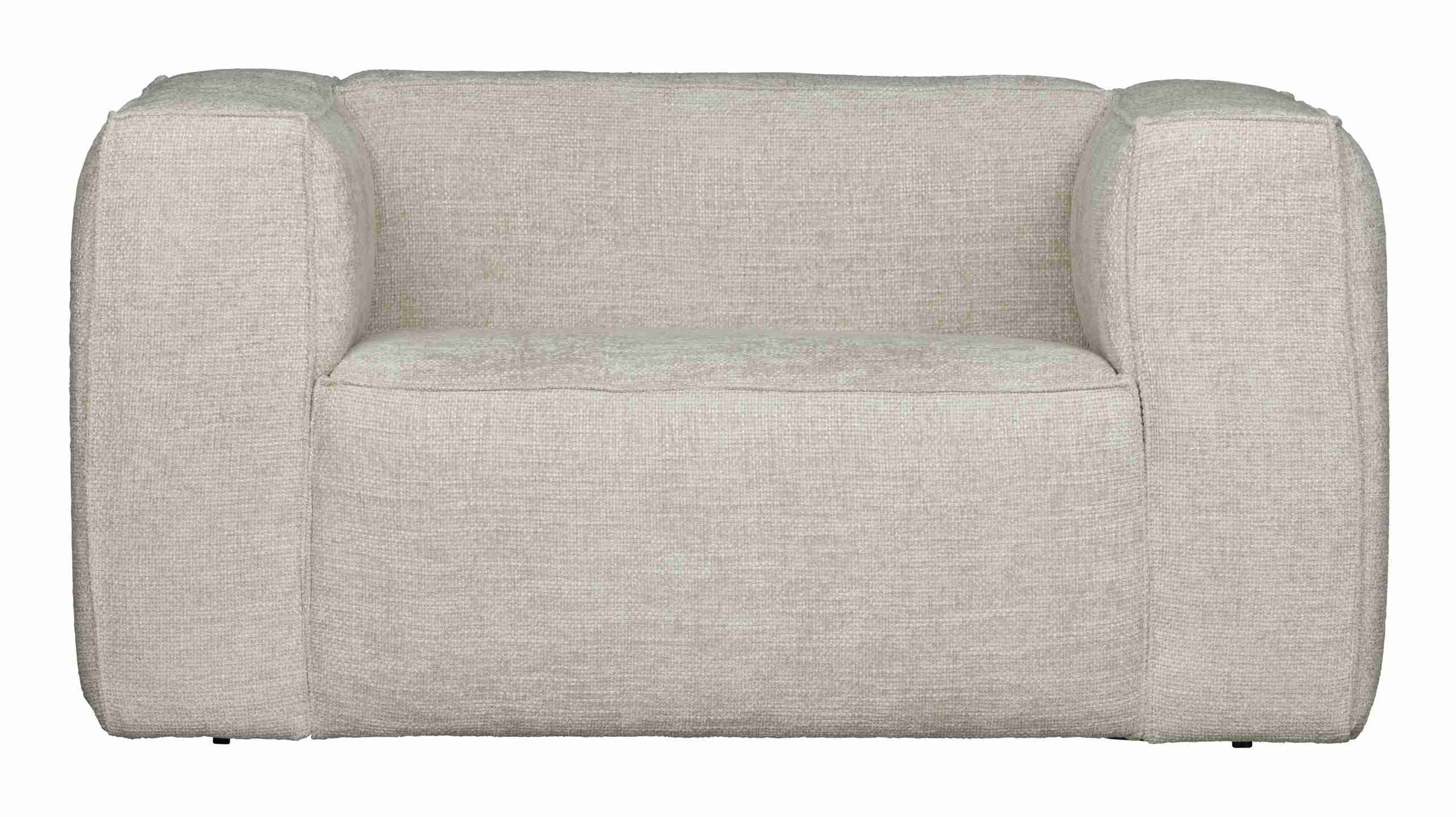 WOOOD Fauteuil 'Bean' Melange, kleur Naturel