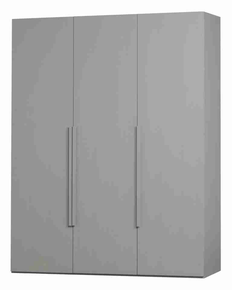 WOOOD Kledingkast 'Rens' 3-deurs, kleur Pebble Grey