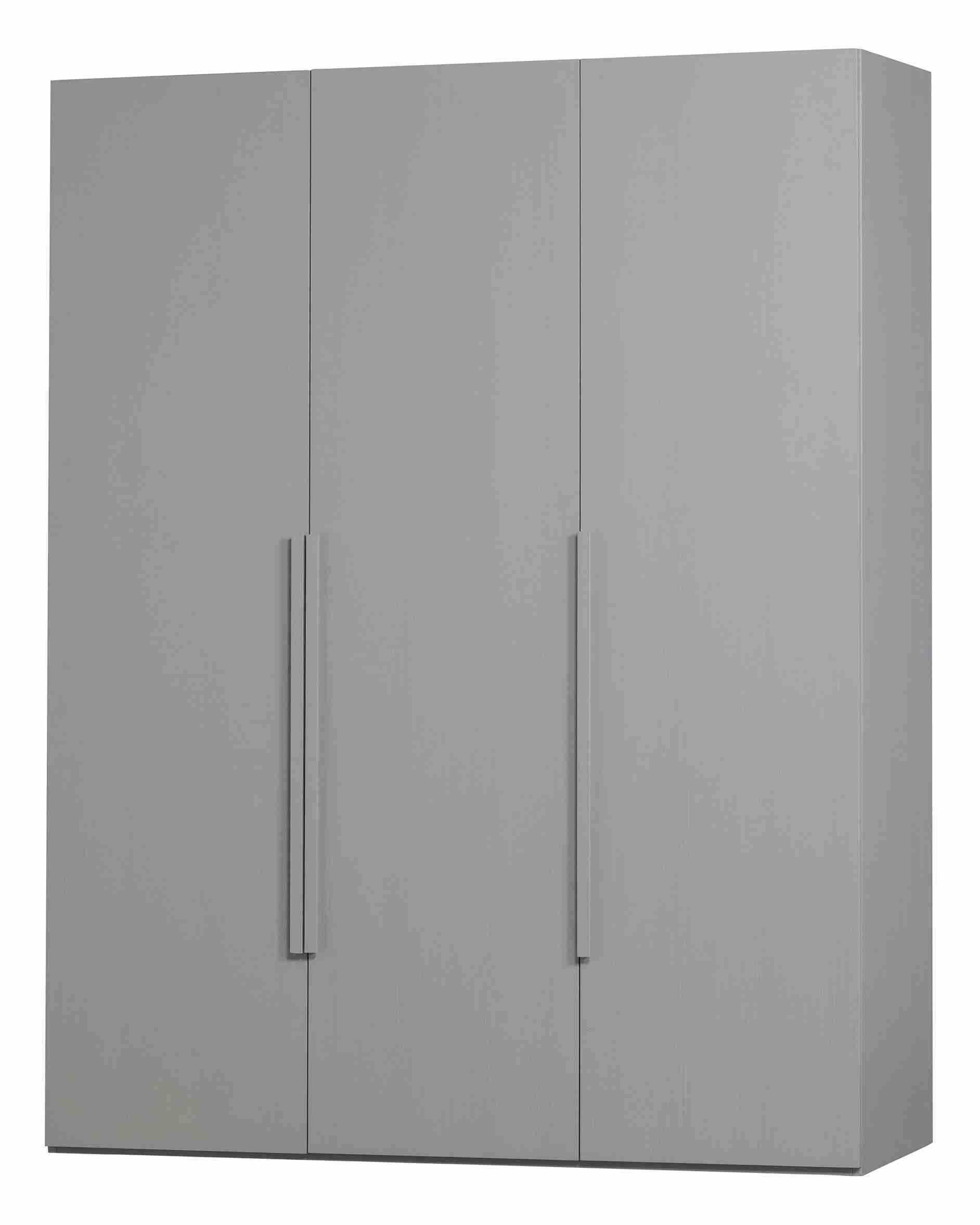 WOOOD Kledingkast 'Rens' 3-deurs, kleur Pebble Grey