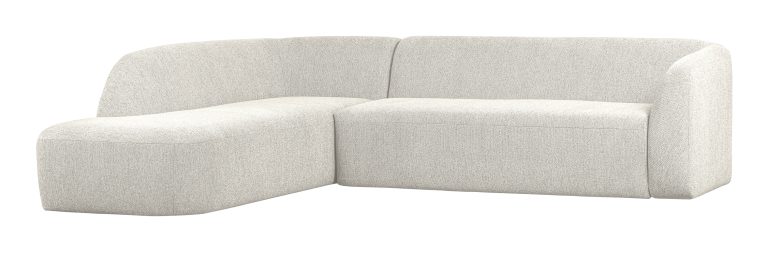 WOOOD Hoekbank 'Sloping' Links, kleur Pearl Melange