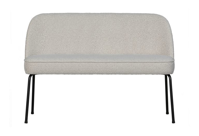 WOOOD Eetkamerbank 'Vogue' Bouclé, kleur Naturel