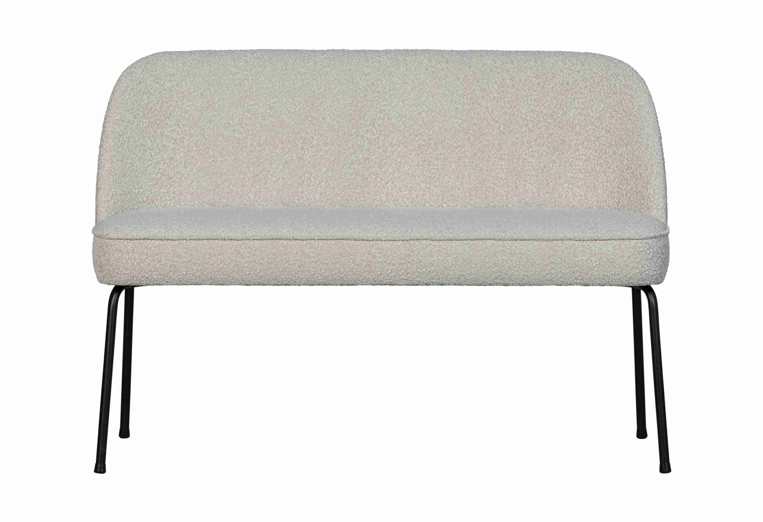 WOOOD Eetkamerbank 'Vogue' Bouclé, kleur Naturel
