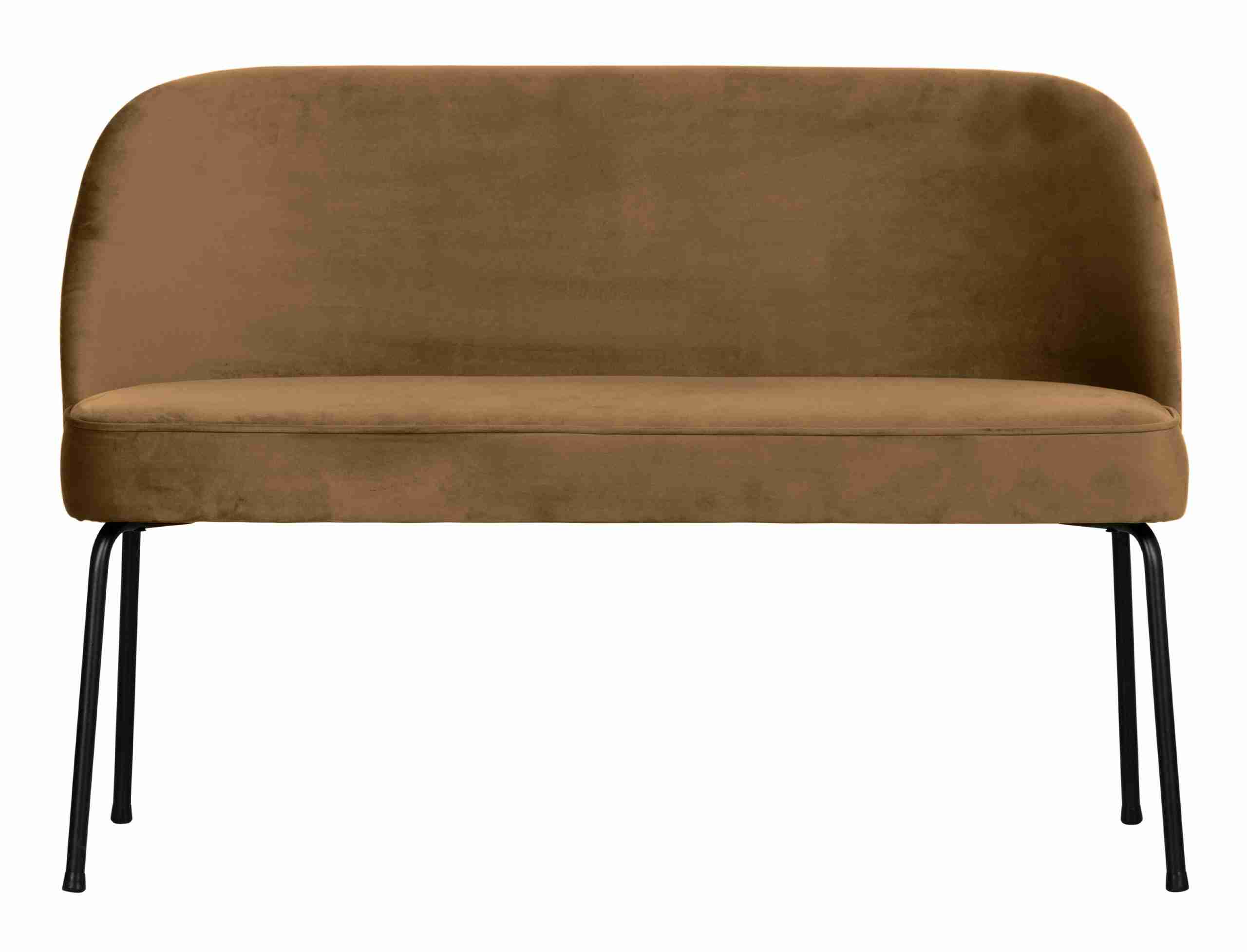 WOOOD Eetkamerbank 'Vogue' Velvet, kleur Honing Geel