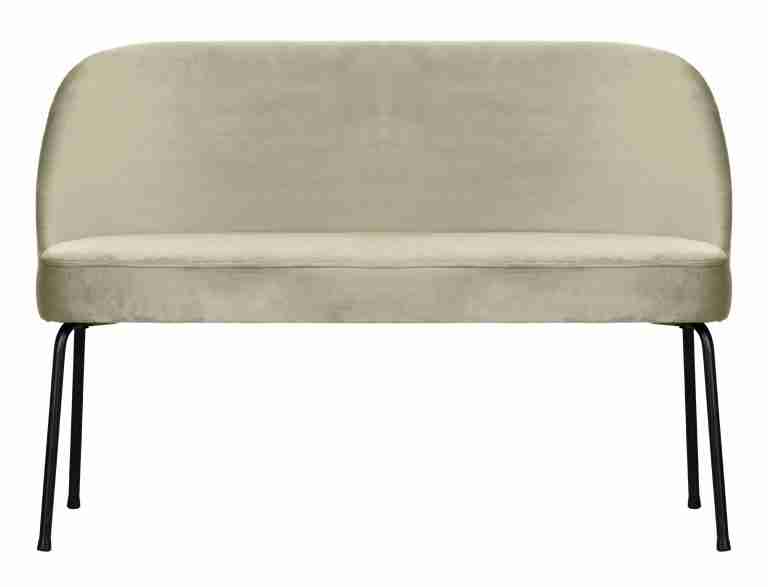 WOOOD Eetkamerbank 'Vogue' Velvet, kleur Pistache