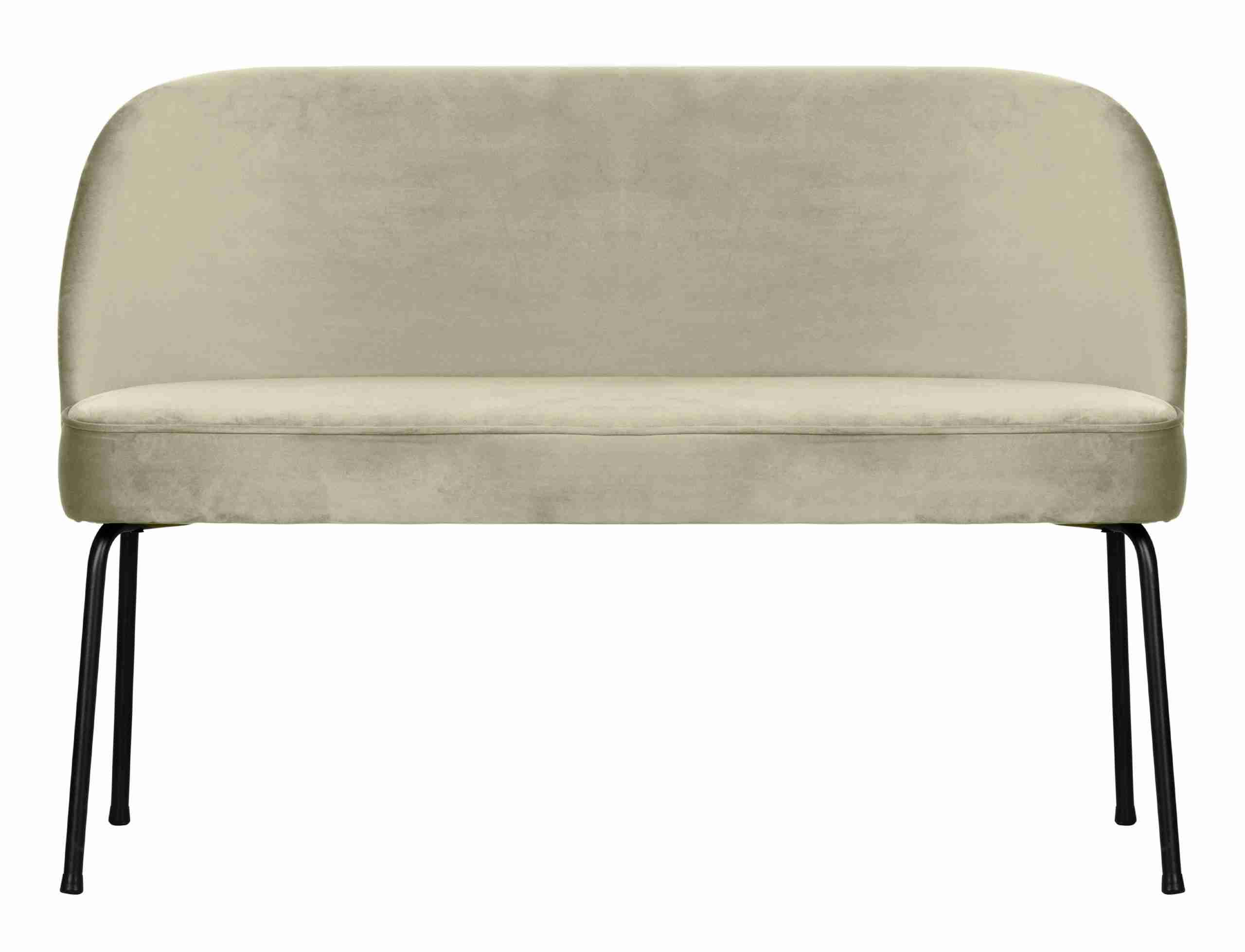 WOOOD Eetkamerbank 'Vogue' Velvet, kleur Pistache
