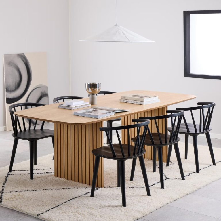 Sohome Eettafel 'Olaf' Eiken, 220 x 105cm, kleur Naturel