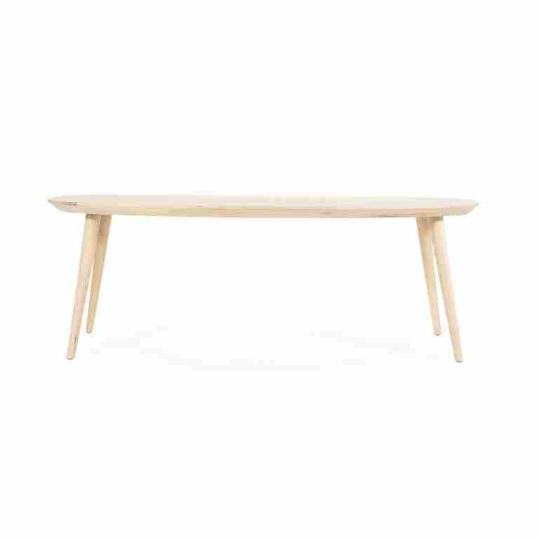 Eleonora Deens Ovale Eettafel 'Elijah' Eiken, 260 x 100cm, kleur Naturel