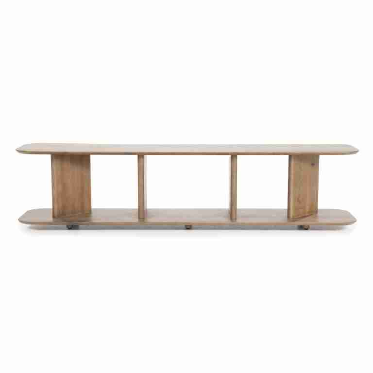 Eleonora TV-meubel 'Ty' Eiken, 180cm, kleur Bruin