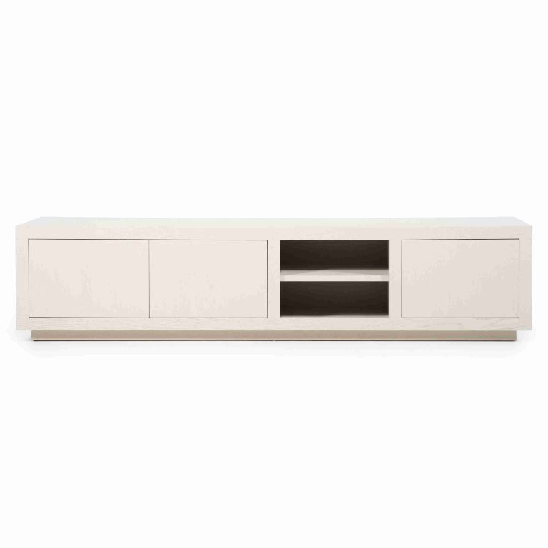 Eleonora TV-meubel 'Helsinki' Eiken, 200cm, kleur Taupe