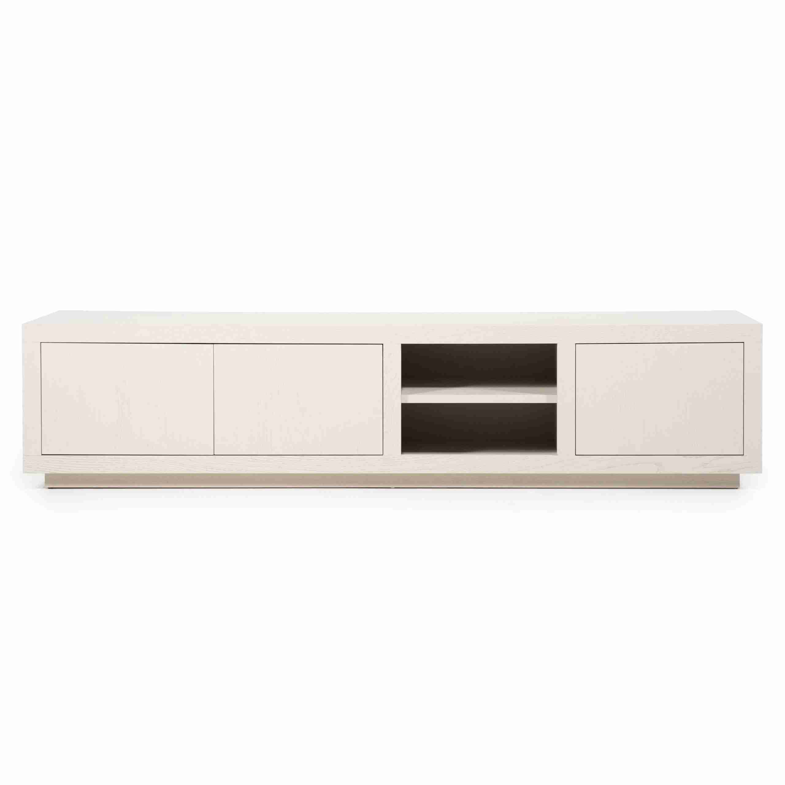Eleonora TV-meubel 'Helsinki' Eiken, 200cm, kleur Taupe