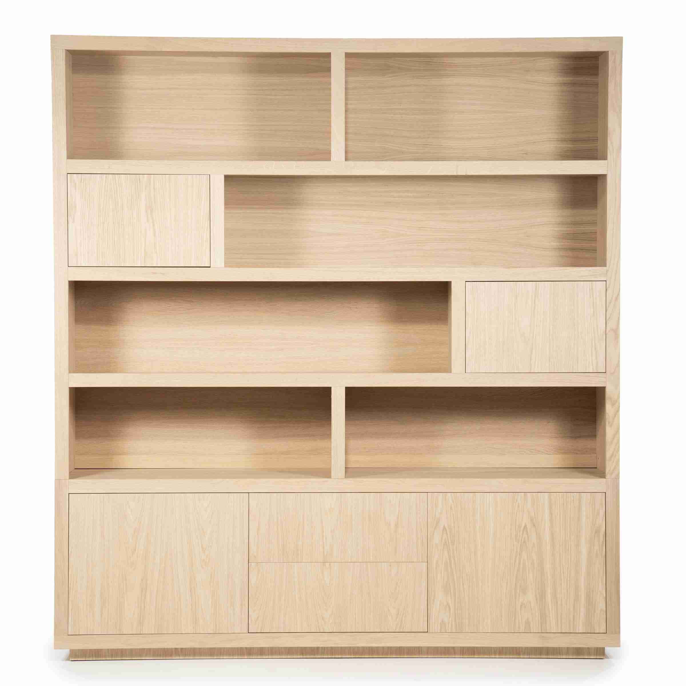 Eleonora Opbergkast 'Helsinki' Eiken, 220 x 200cm, kleur Naturel