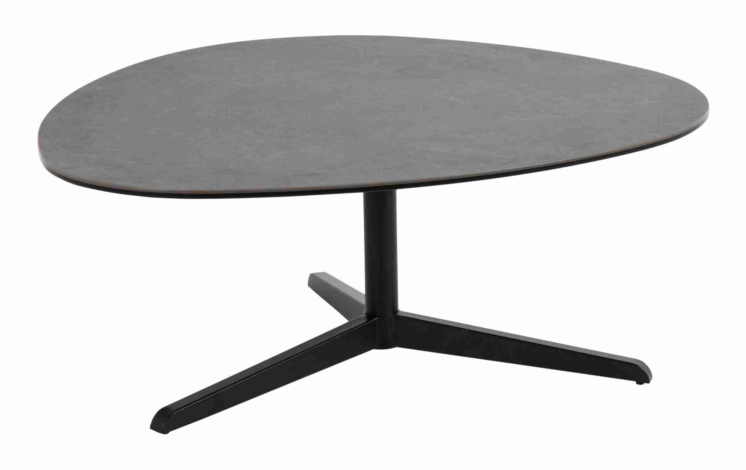 Bendt Salontafel 'Serena' Keramiek, 100 x 95cm, kleur Zwart