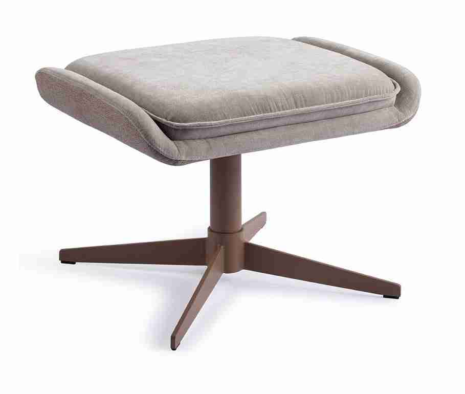 Jesper Home Hocker 'Oketo' kleur No Grey Mouse