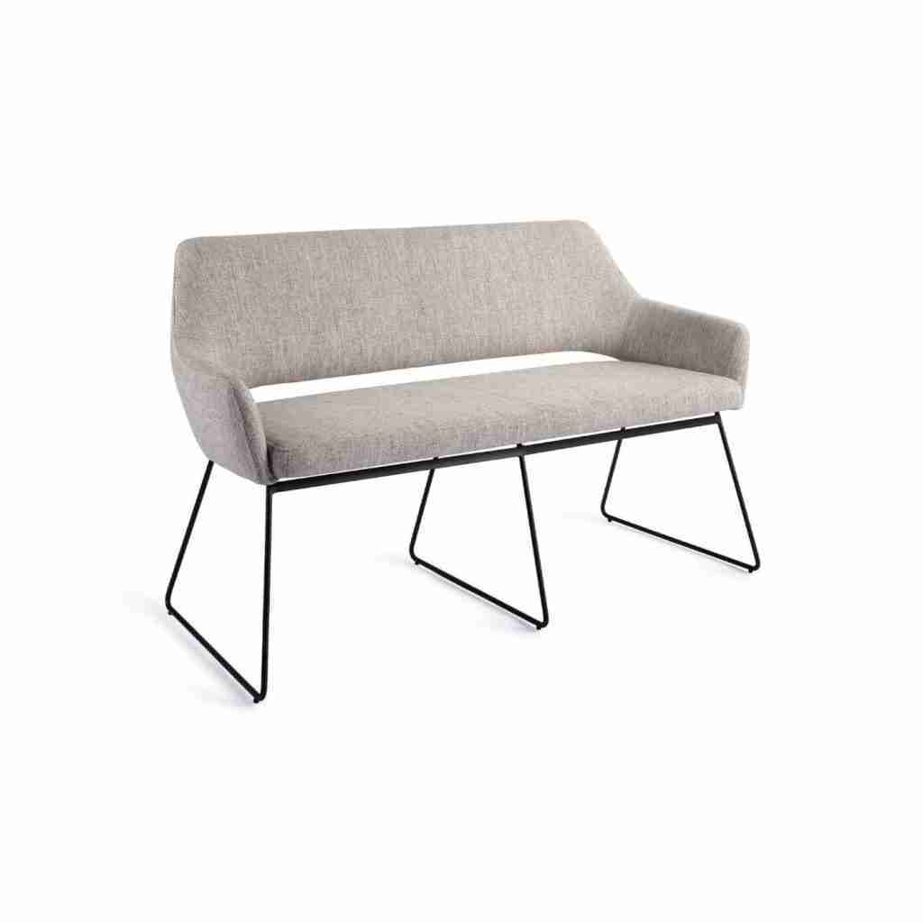 Jesper Home Eetkamerbank 'Yanai' 140cm, kleur Pigeon