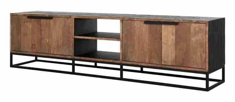 DTP Home TV-meubel 'Cosmo' Teakhout, 205cm