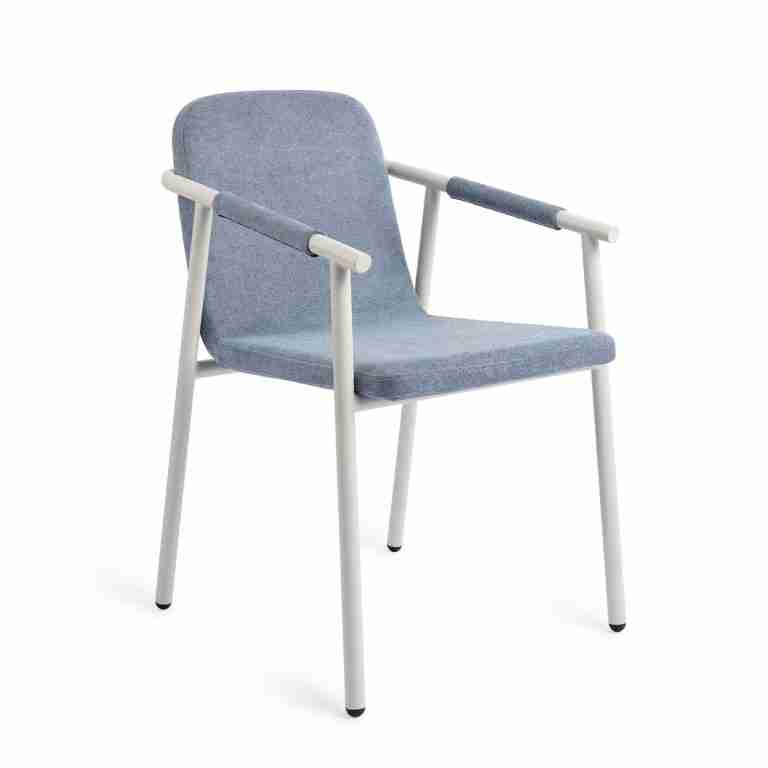 Jesper Home Eetkamerstoel 'Kochi' kleur Blue Bird