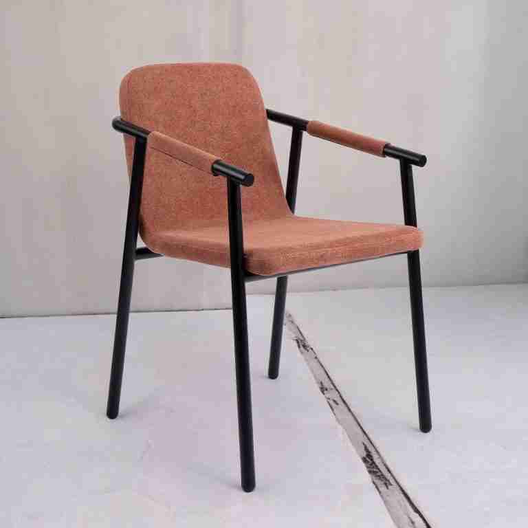 Jesper Home Eetkamerstoel 'Kochi' kleur Brilliant Brick