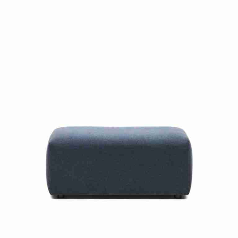 Kave Home Hocker 'Neom' 89cm, kleur Donkerblauw
