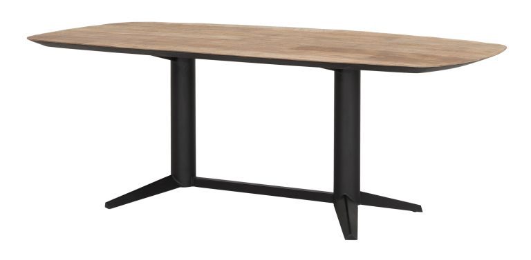 DTP Home Eettafel 'Soho' Deens ovaal, Teakhout, 210 x 110cm