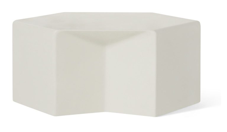 Jesper Home Salontafel 'Soka' 92 x 80cm, kleur Canvas