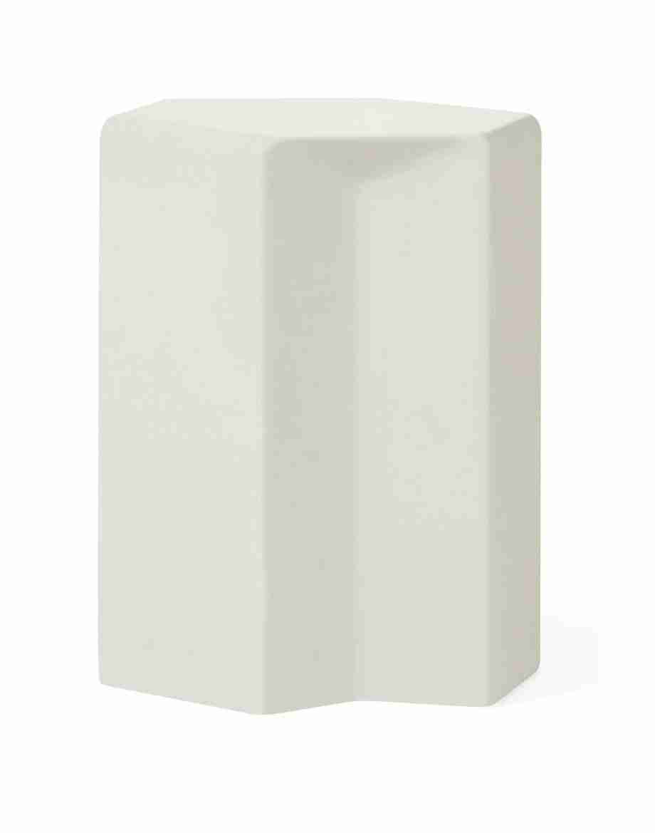 Jesper Home Bijzettafel 'Soka' 41 x 26cm, kleur Canvas