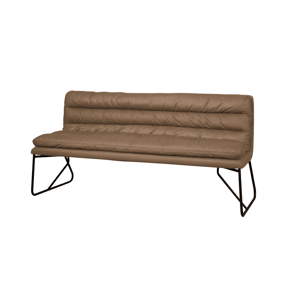 Tower Living Eetkamerbank 'Toro' 155cm, kleur Taupe