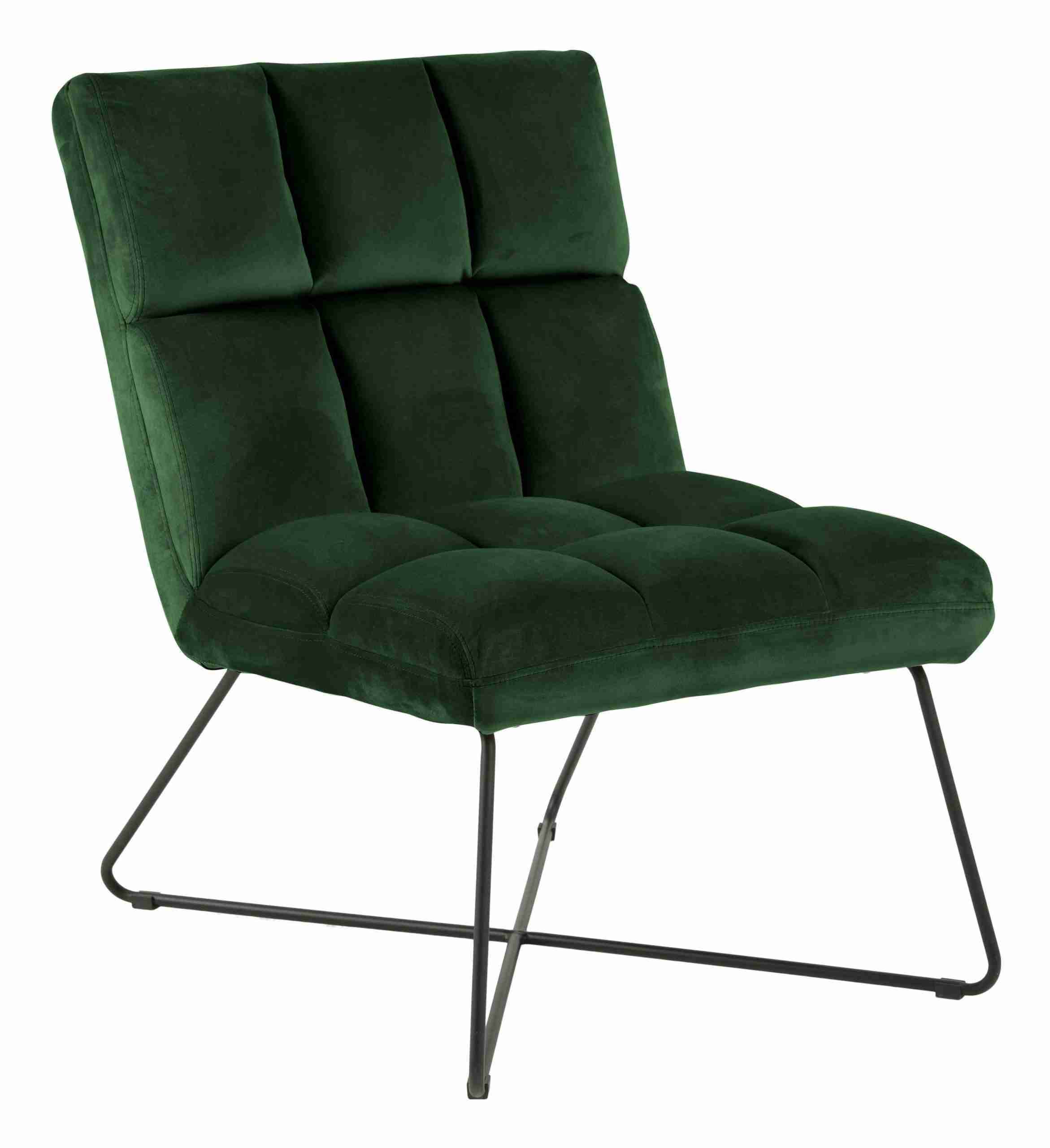 Bendt Fauteuil 'Kristian' Velvet, kleur Groen