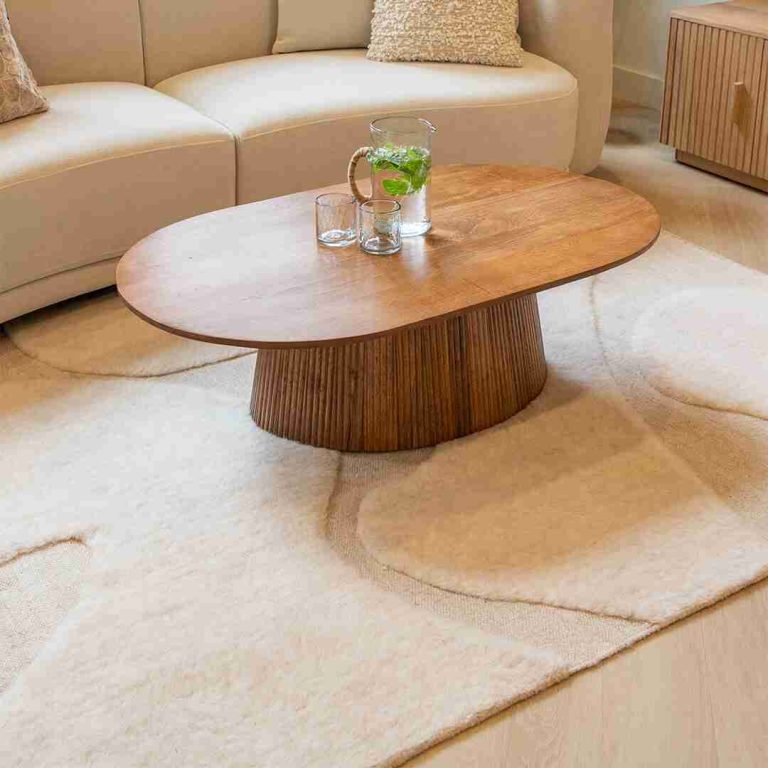 Nohr Vloerkleed 'Amarily' 160 x 230cm, kleur Beige