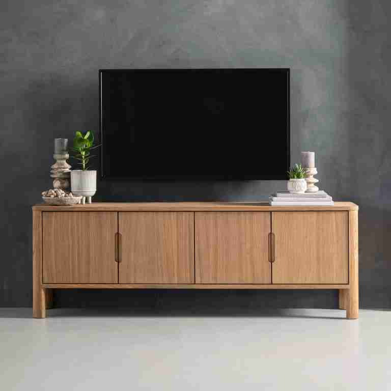 DTP Home TV-meubel 'Forte' Teakhout, 160cm