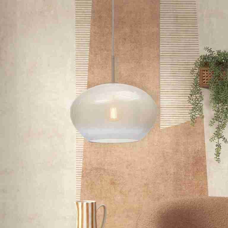 its about RoMi Hanglamp 'Bologna' 35cm, kleur Wit