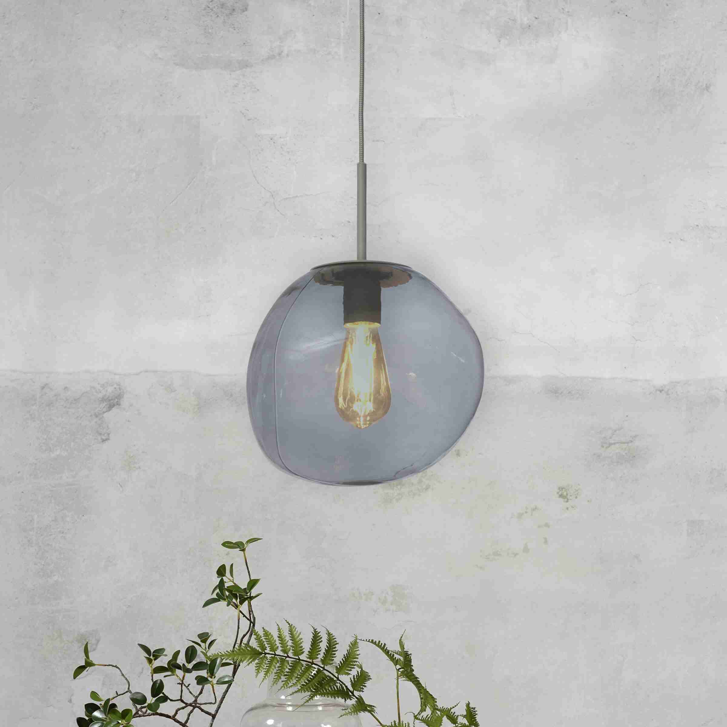 its about RoMi Hanglamp 'Helsinki' 26cm, kleur Lichtgrijs