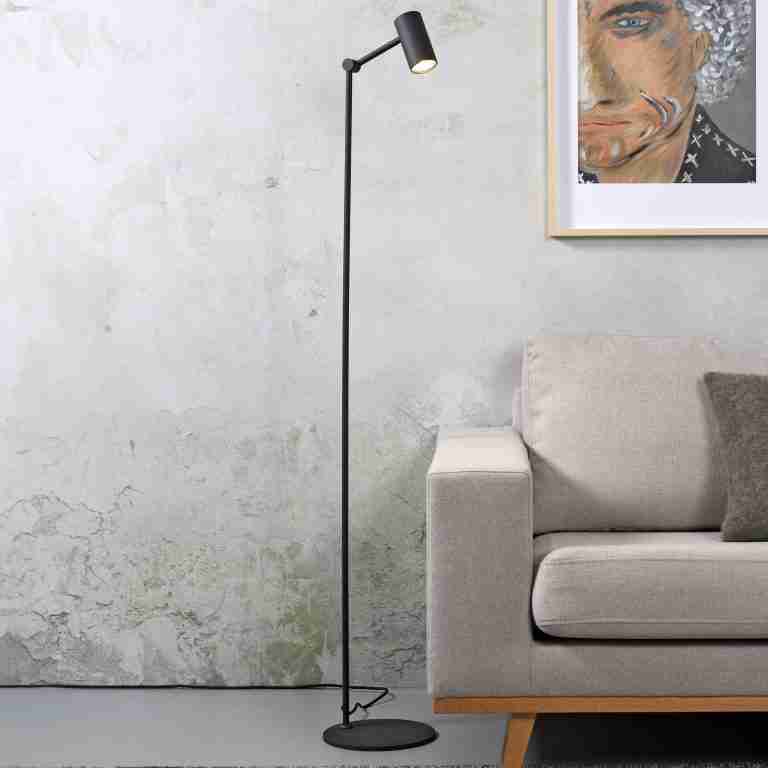 its about RoMi Vloerlamp 'Montreux' 150cm, kleur Zwart