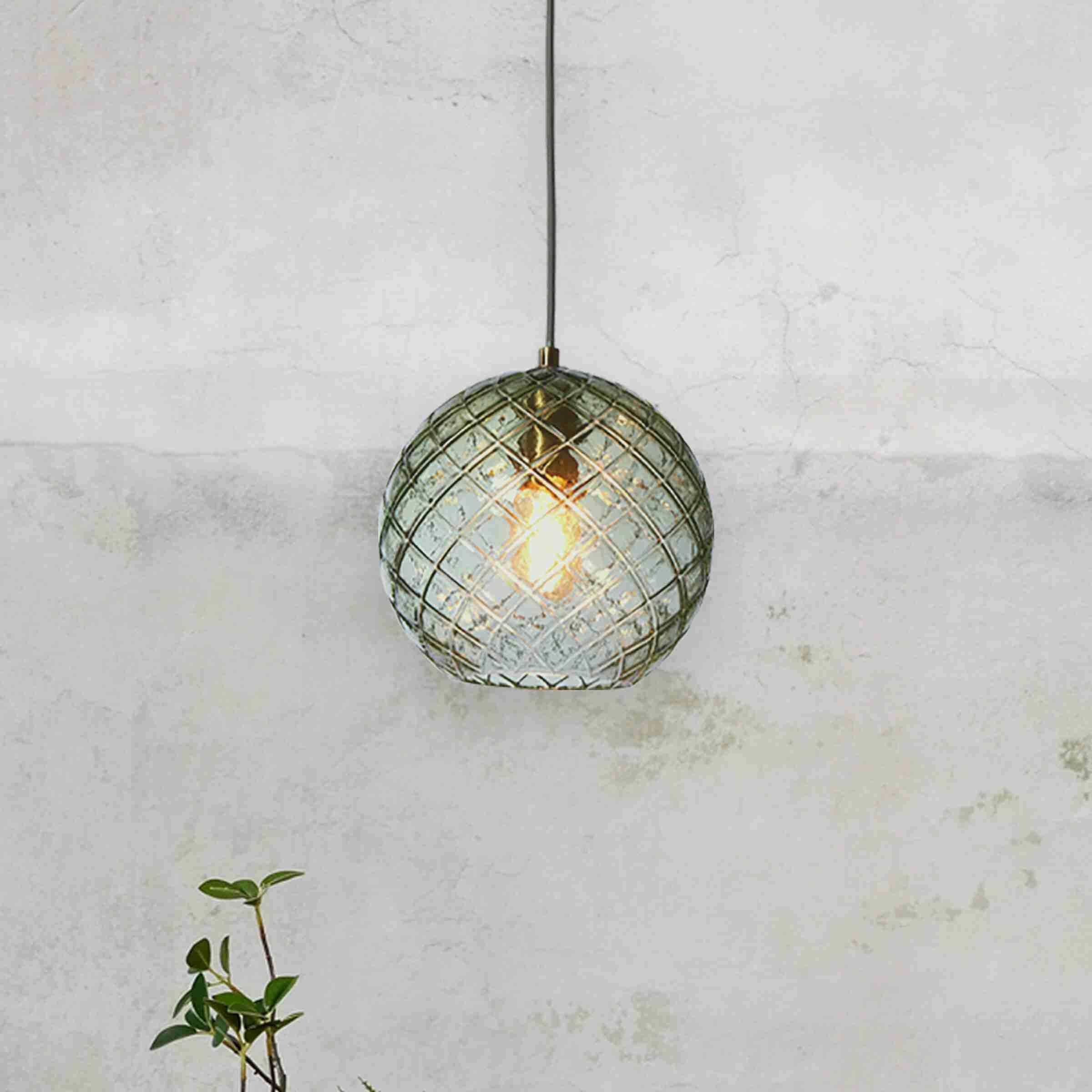 its about RoMi Hanglamp 'Venice' Bol, kleur Groen