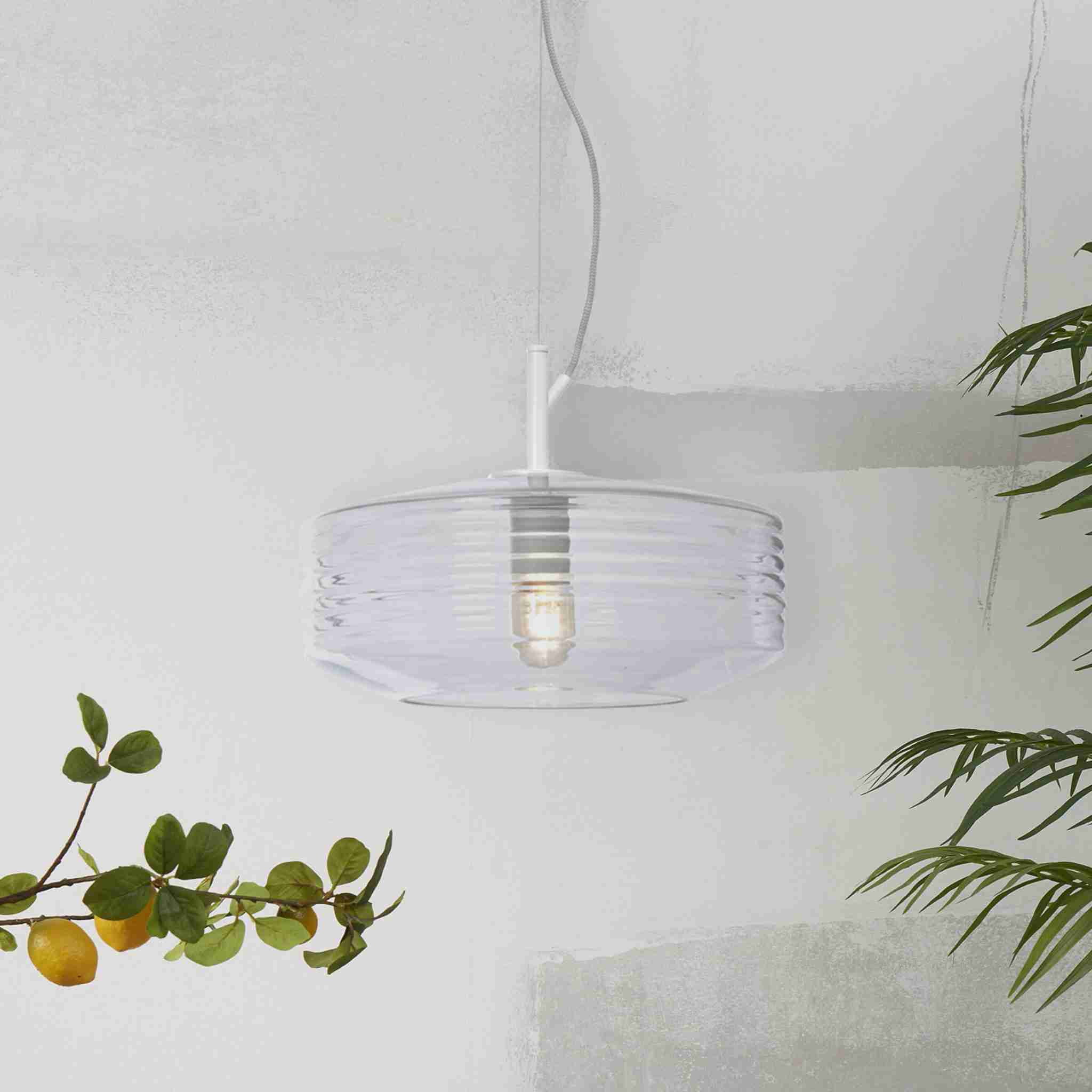 its about RoMi Hanglamp 'Verona' 35cm, kleur Transparant