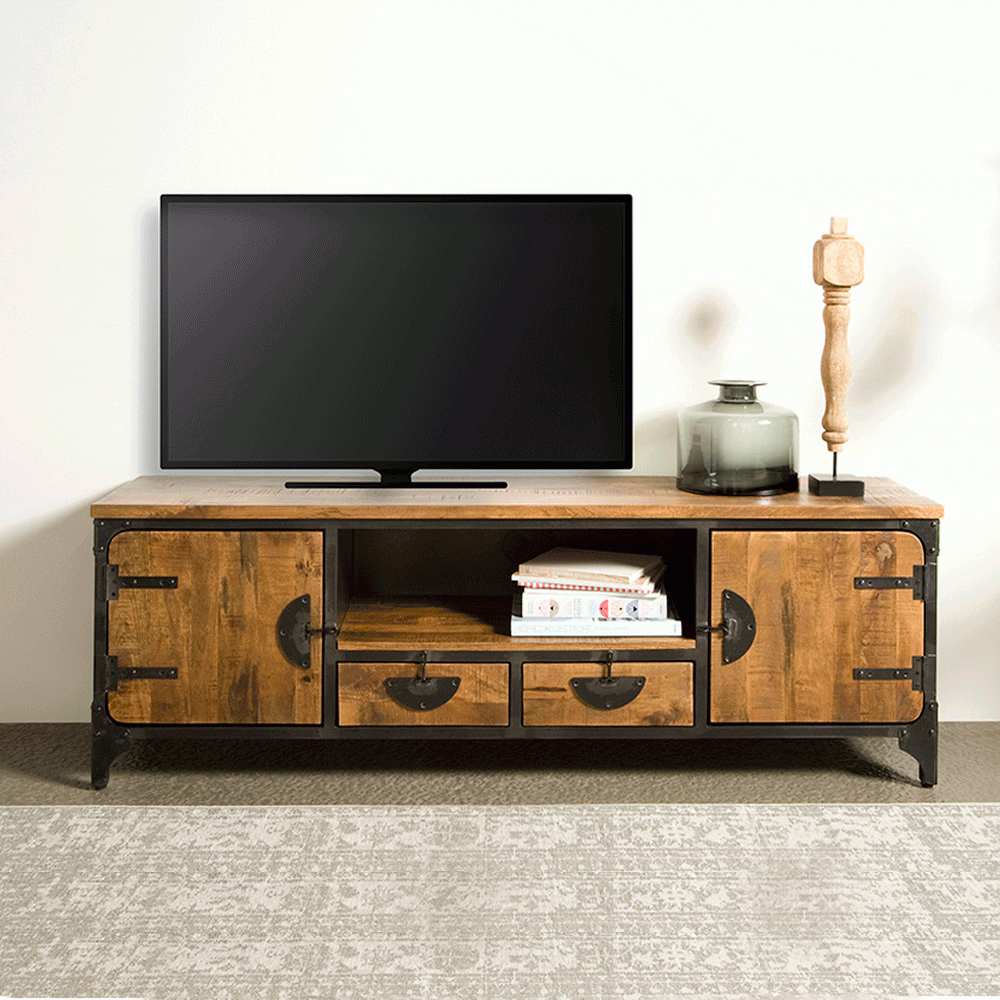 Tower Living TV-meubel 'Basto' 180cm, Mangohout